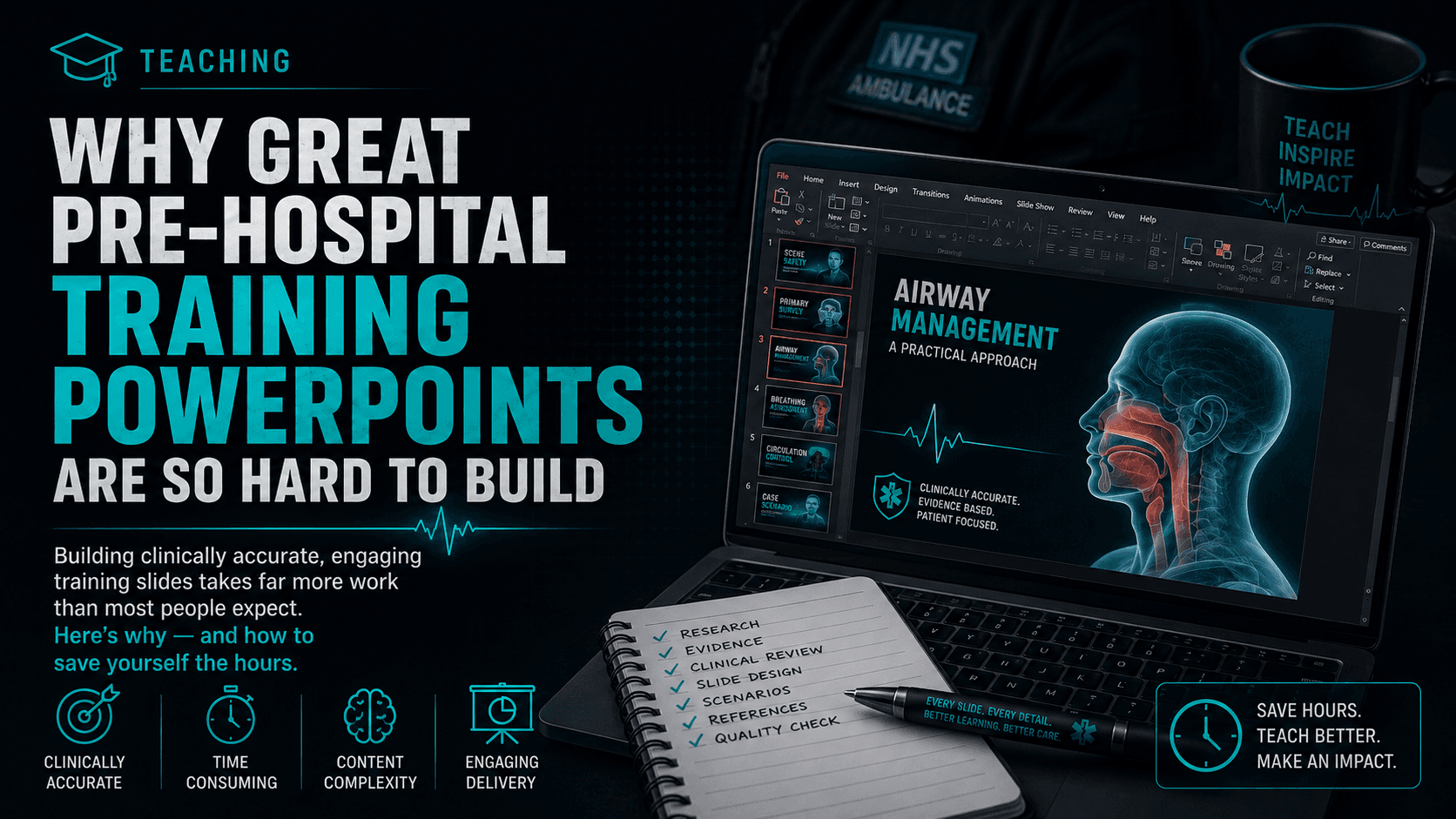 Why Great Pre-Hospital Training PowerPoints Are So Hard to Build